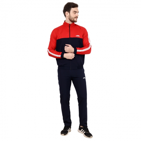 Men's Blue-Red Tracksuits